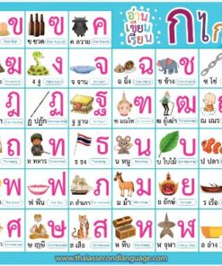 FREE!! โปสเตอร์ ก ไก่ || Thai Alphabets Poster